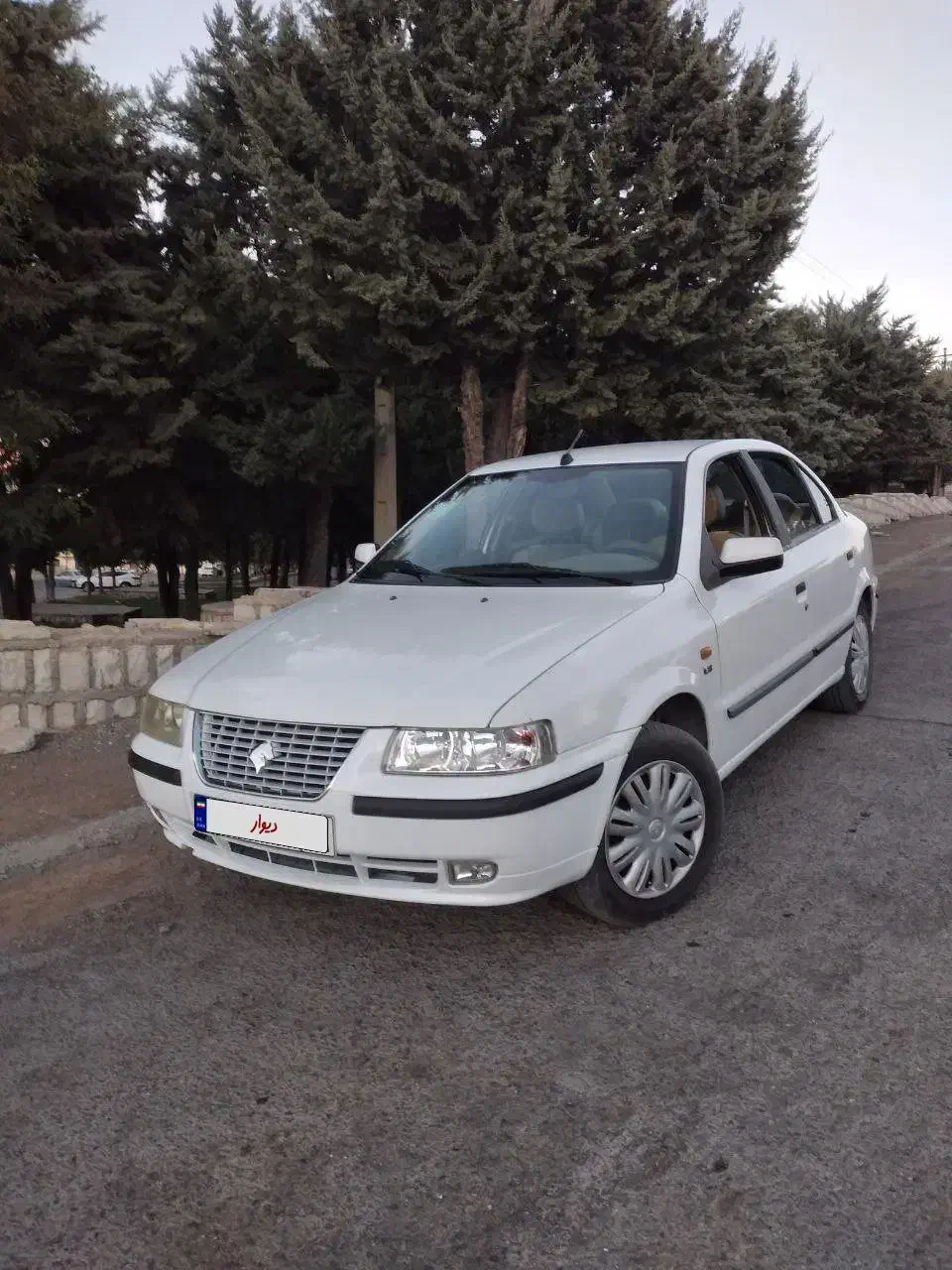 سمندسفید ال ایکس ساده بنزینی مدل ۹۴|خودرو سواری و وانت|کامیاران, |دیوار