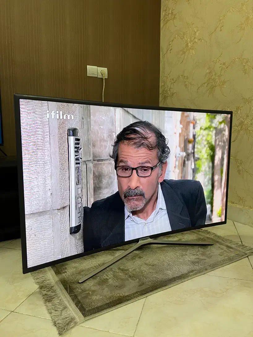 ال ای دی 55 منحنی سامسونگ اسمارت هوشمند درحدنو|تلویزیون و پروژکتور|تهران, آهنگ|دیوار