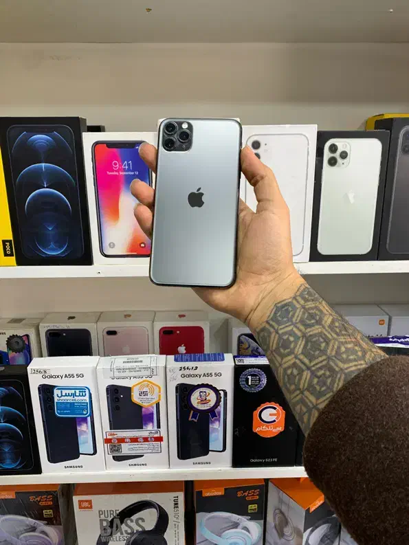 اپل iphone 11 promax حافظه ۵۱۲ مشابه آک|موبایل|قم, نیروگاه|دیوار