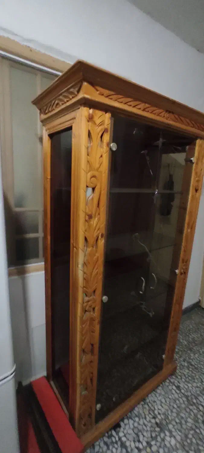 بوفه چوبی|بوفه، ویترین، کنسول|آمل, |دیوار