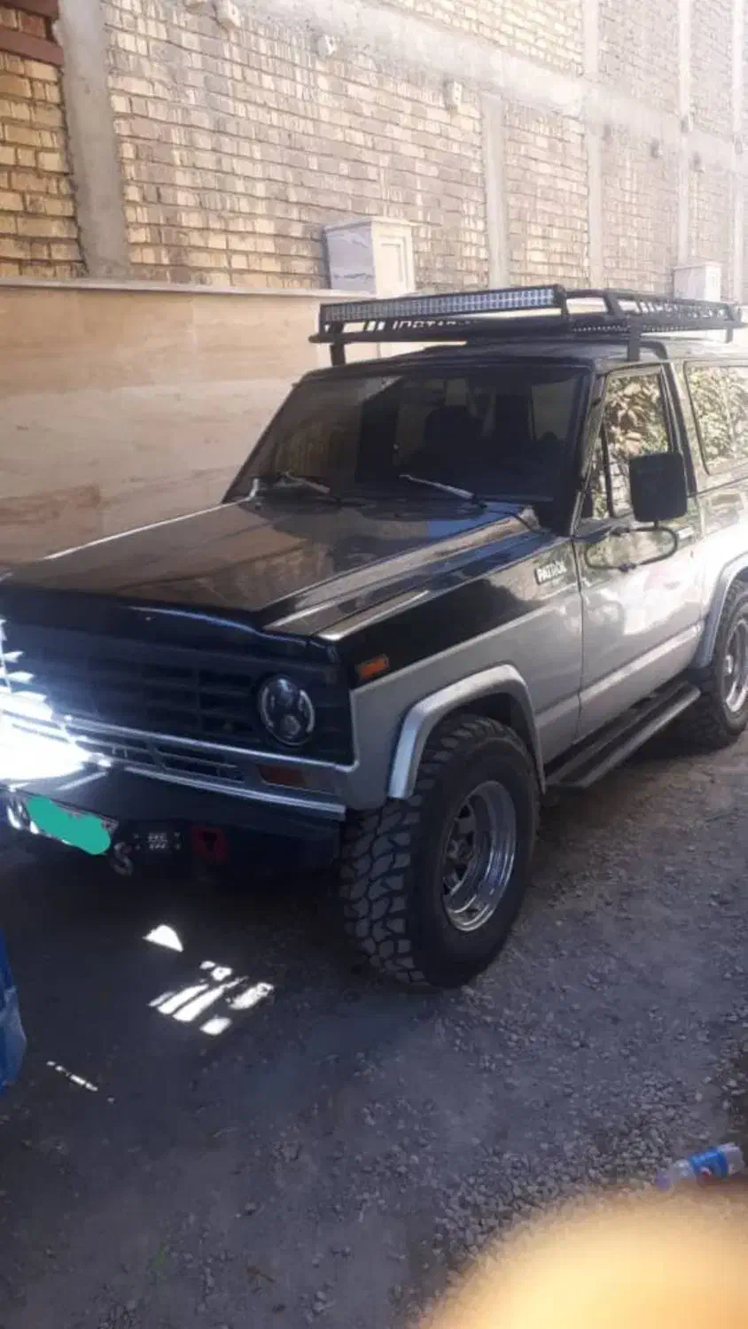 پاترول 2درب مشکی نقره ای 2000|خودرو سواری و وانت|پاسارگاد, |دیوار