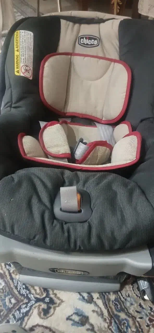 کریر چیکو (همراه با صندلی ماشین)|کالسکه و لوازم جانبی|مشهد, بهشت|دیوار