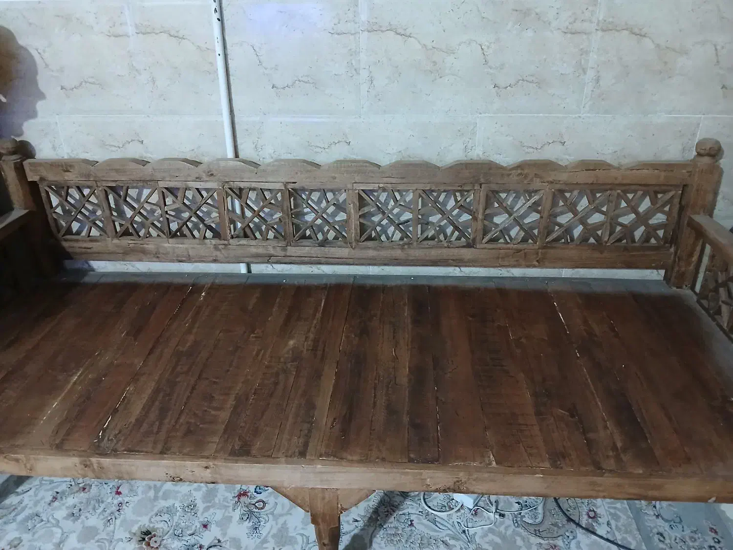 دوعدد تخت سنتی|مبلمان خانگی و میز عسلی|رفسنجان, |دیوار