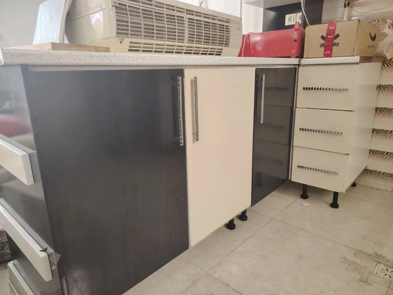 کابینت آشپزخانه mdf|مصالح و تجهیزات ساختمان|اهواز, کمپلو جنوبی|دیوار