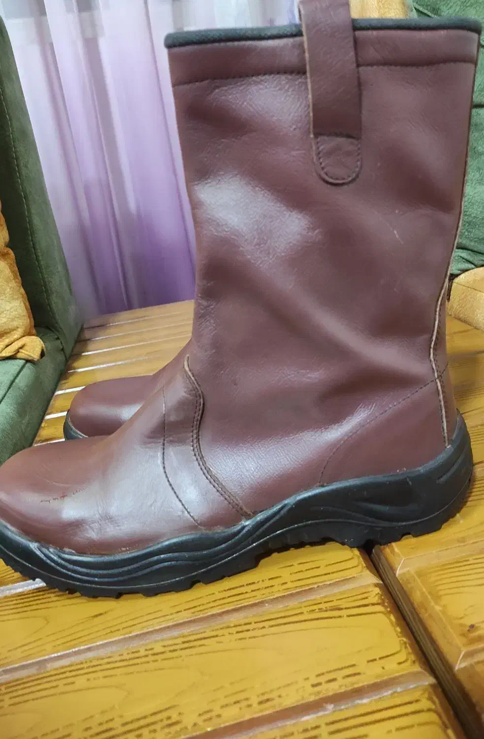 کفش چکمه ایمنی|کیف، کفش، کمربند|بندر ماهشهر, |دیوار