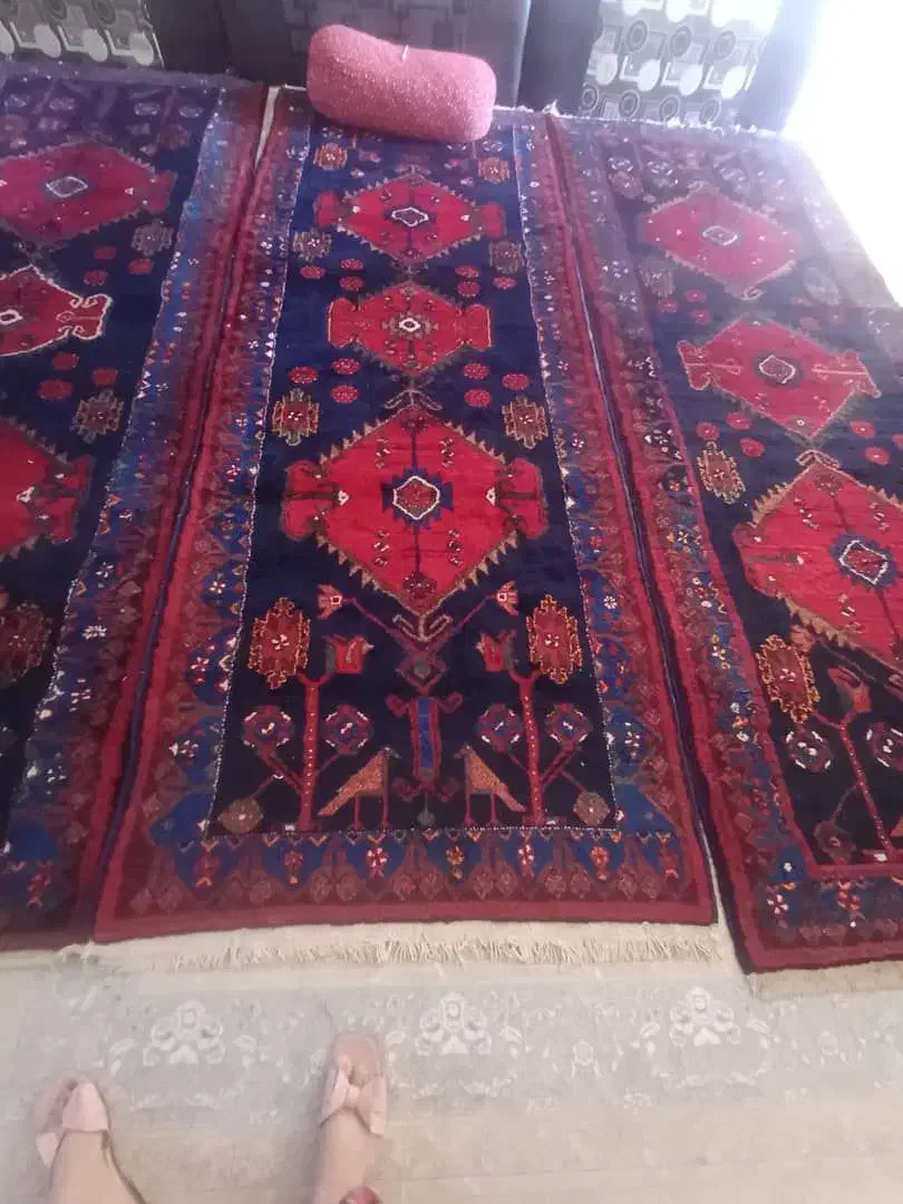 ۴ تخته فرش دست بافت .|فرش|اهواز, شریعتی جنوبی|دیوار