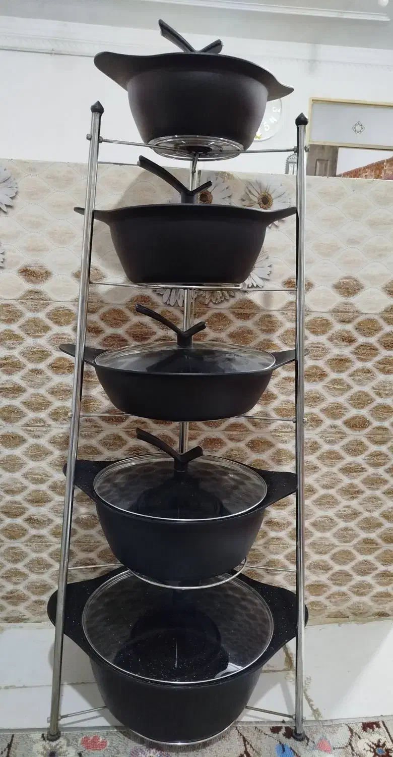 قابلمه چدن سرامیکی نو|ظروف پختوپز|مریوان, |دیوار