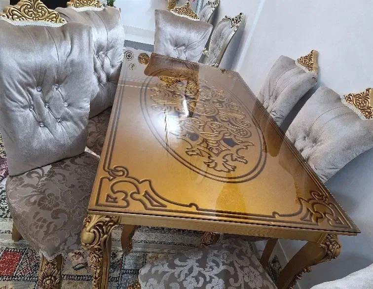 میز غذاخوری و جاکفشی|میز و صندلی غذاخوری|خمین, |دیوار