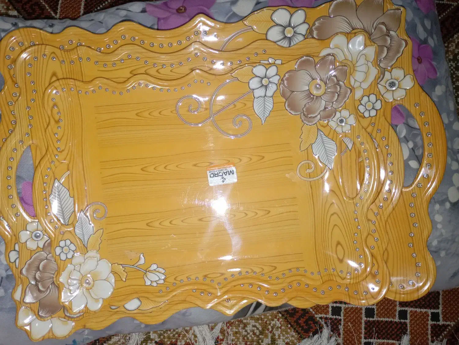 سینی ملامین|ظروف سرو و پذیرایی|خاش, |دیوار