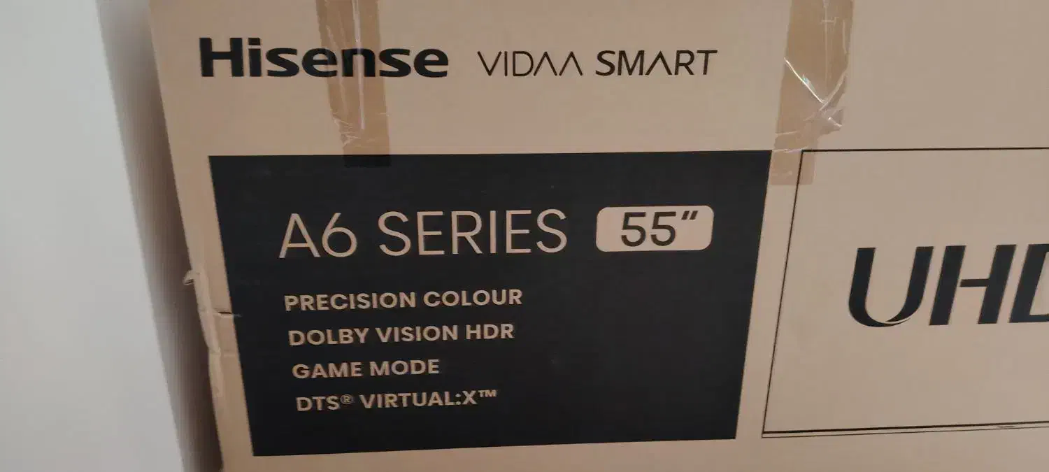 تلویزیون 55 اینچ هایسنز|تلویزیون و پروژکتور|برازجان, |دیوار