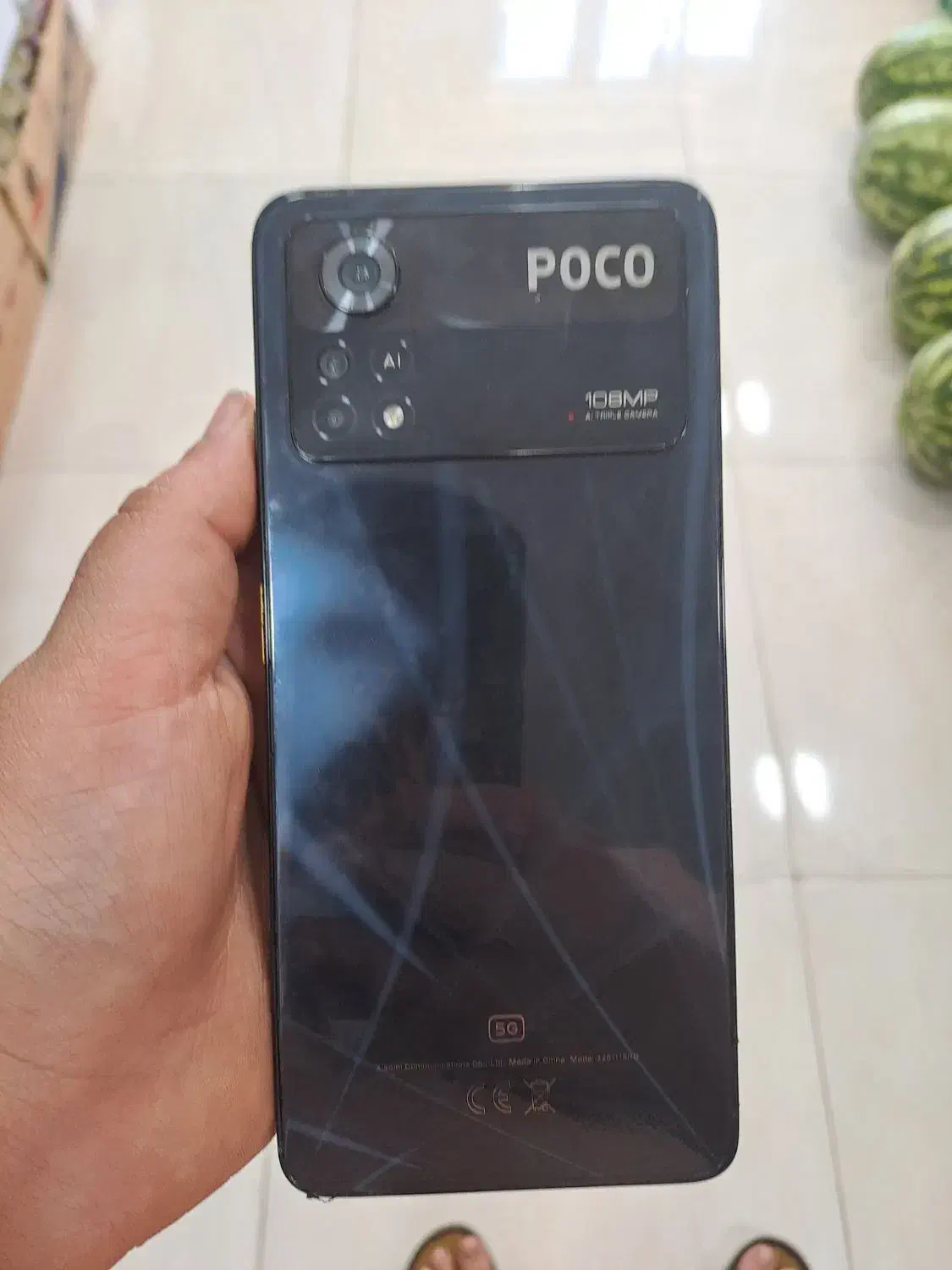 پوکو x4 pro 5g|موبایل|اهواز, منبع اب|دیوار