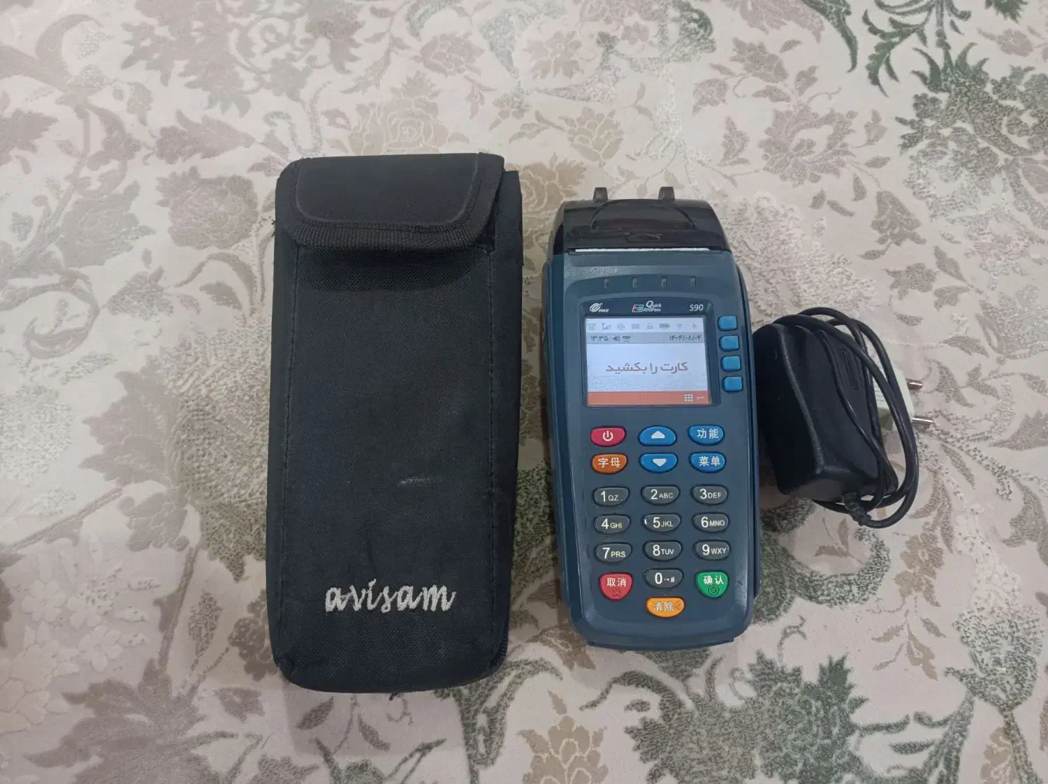 دستگاه کارت خوان سیار مدل s90|فروشگاه و مغازه|سلمان‌شهر, |دیوار