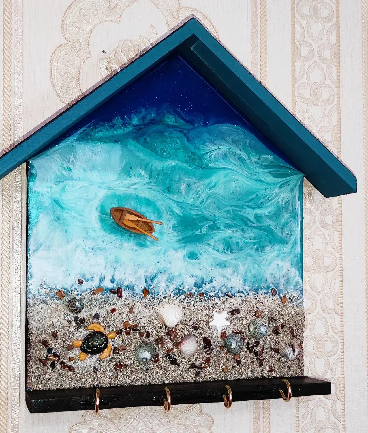 جاکلیدی دیواری|صنایع دستی و سایر لوازم تزئینی|کرمانشاه, |دیوار