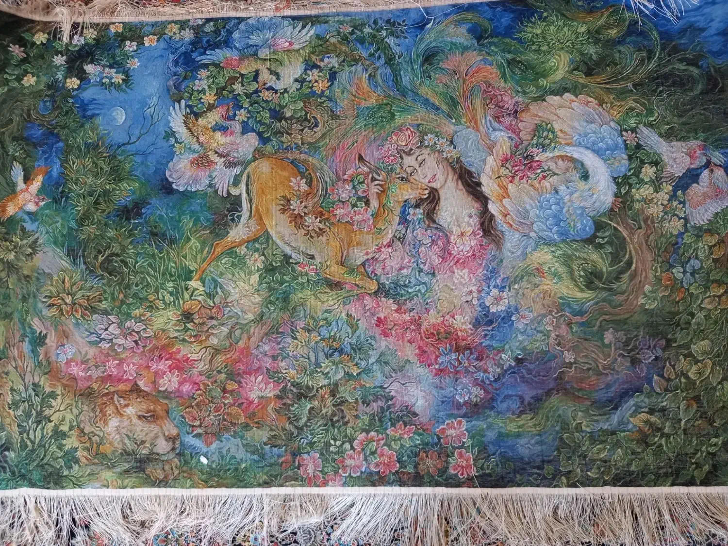 تابلوفرش دست باف|تابلو فرش|هشتگرد, هشتگرد قدیم|دیوار