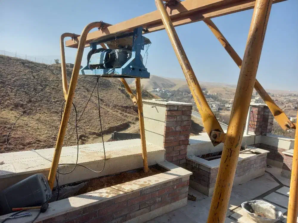 بالابر موتور یوگسلاوی سالم و تمیز|مصالح و تجهیزات ساختمان|کیلان, |دیوار