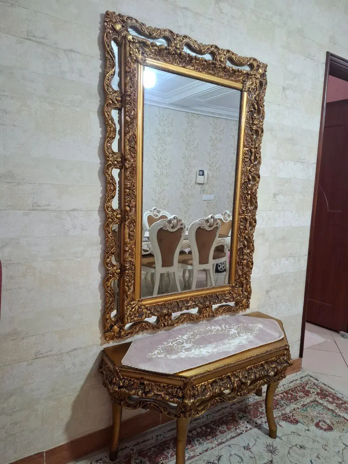 آینه وکنسول|بوفه، ویترین، کنسول|رشت, شهرک شهید رجایی|دیوار