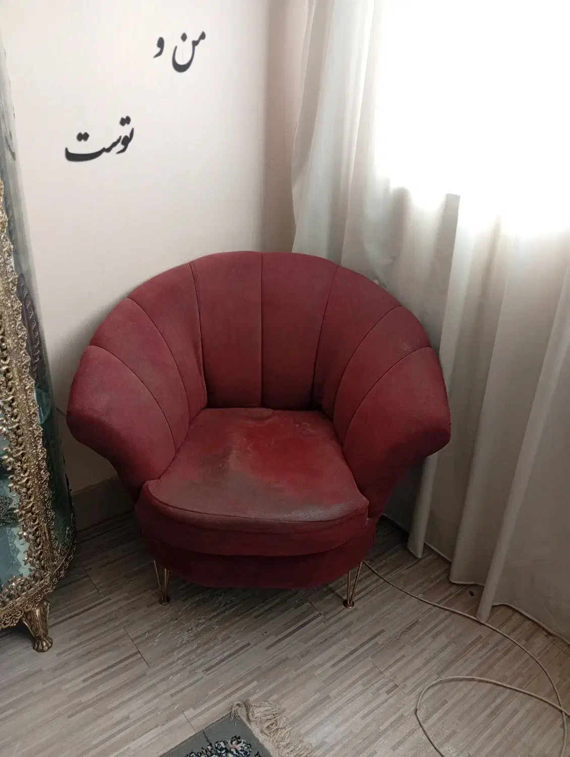 مبل راحتی|مبلمان خانگی و میز عسلی|فولادشهر, مسکن مهر فولادشهر|دیوار
