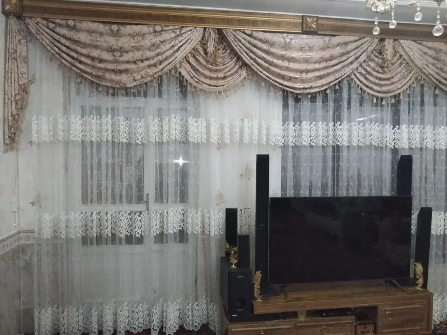 پردهی زیبا و توری|پرده، رانر، رومیزی|مراغه, |دیوار