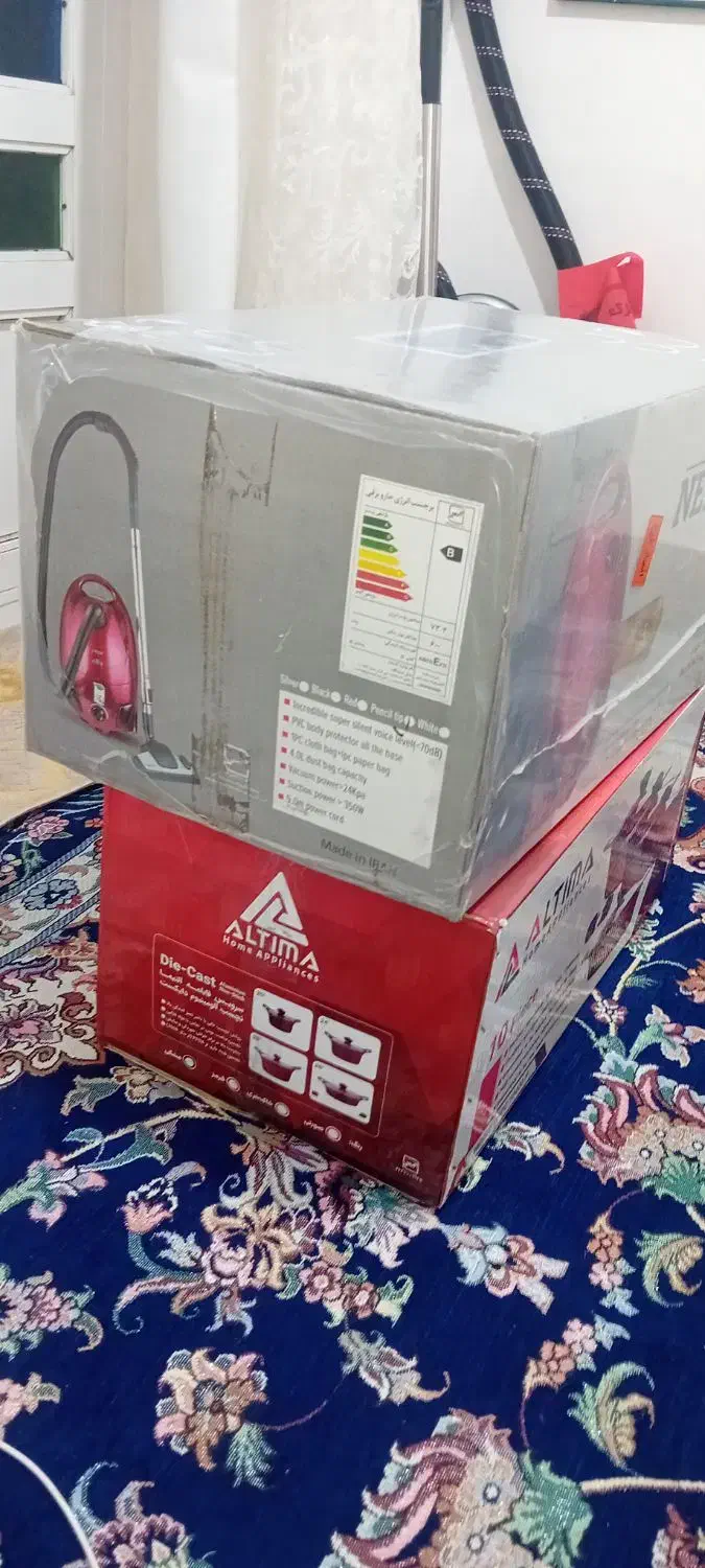 جارو برقی و سرویس قابلمه هشت پارچه|یخچال و فریزر|فراغی, |دیوار