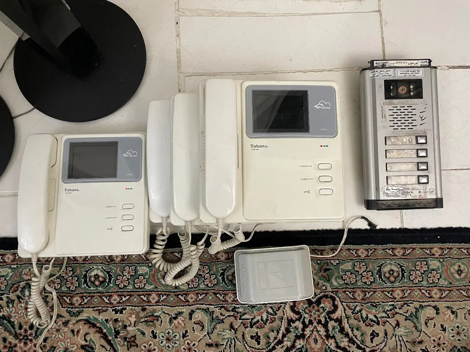 آیفون تصویری رنگی تابان قدیمی|دوربین مداربسته|تهران, خواجه نظام الملک|دیوار