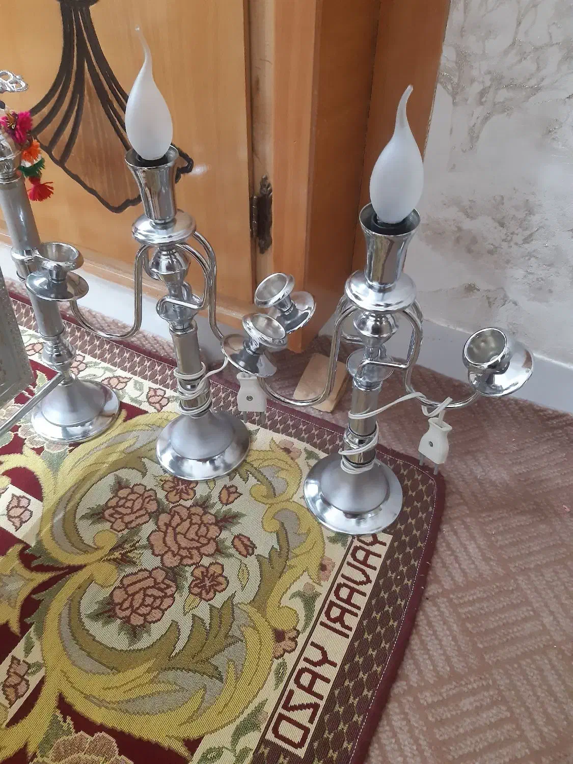 آینه شمعدان نو نو|آینه|اصفهان, رسالت|دیوار