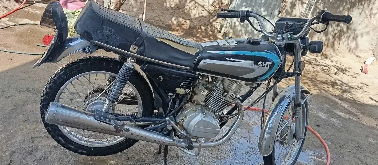 موتور|موتورسیکلت|زاوه, |دیوار