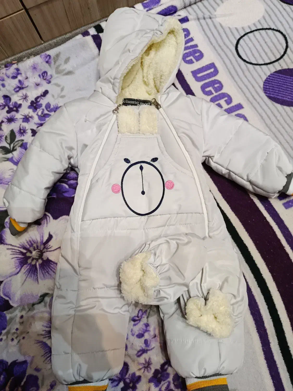 کاپشن ضد آب بچگانه تو خز|کفش و لباس بچه|کاشان, فاز ۲ ناجی آباد|دیوار