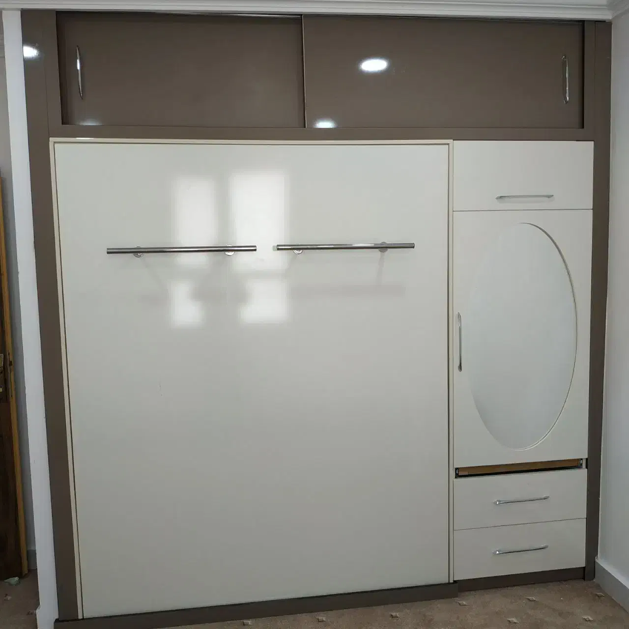 کمد و تخت تاشو|جاکفشی، کمد، دراور|سمنان, |دیوار