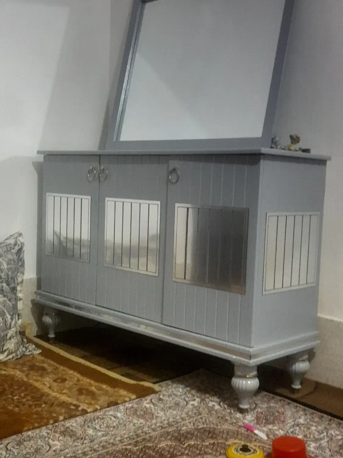 اینه کنسول و میز تلوزیون|بوفه، ویترین، کنسول|خوی, |دیوار