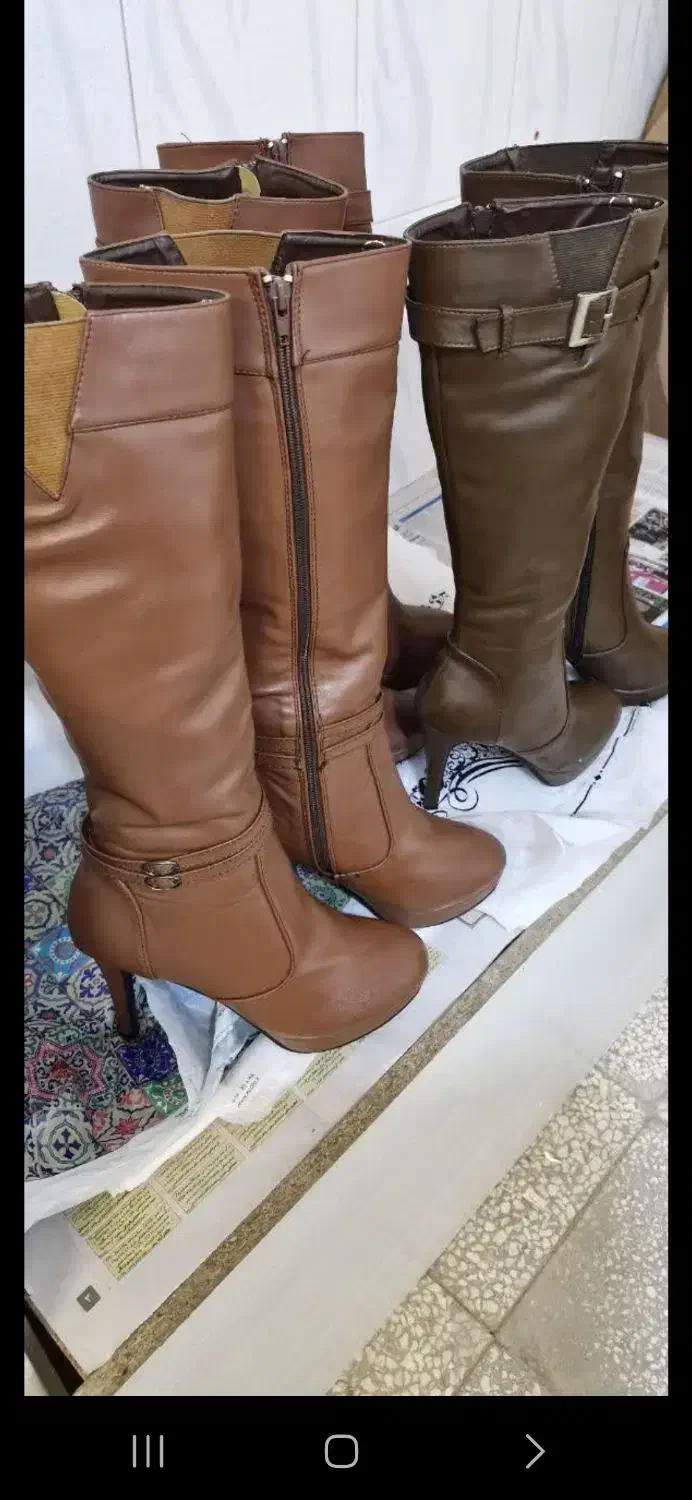 چکمه سایز ۳۸ قیمت ۷۸۰۰۰۰ تومن|کیف، کفش، کمربند|سبزوار, کوی بهار|دیوار