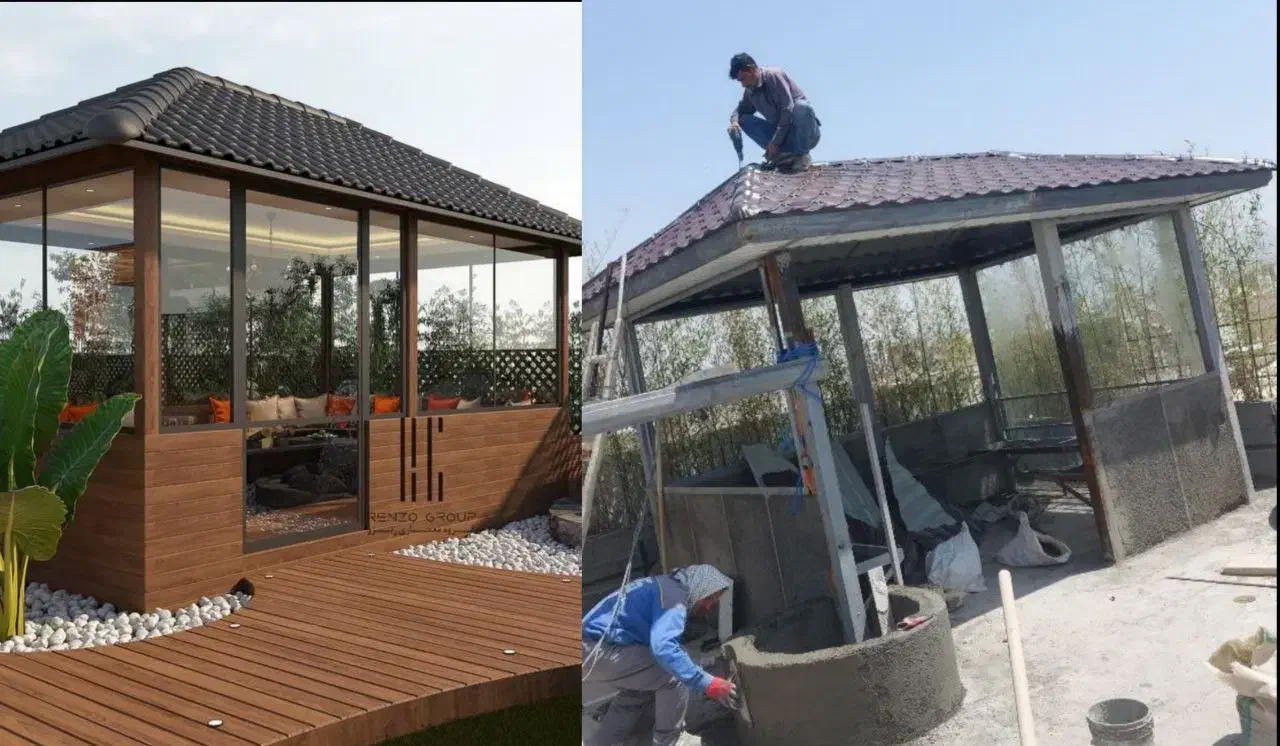 سبک سازی . اسکلت فلزی|خدمات پیشه و مهارت|کرمانشاه, |دیوار