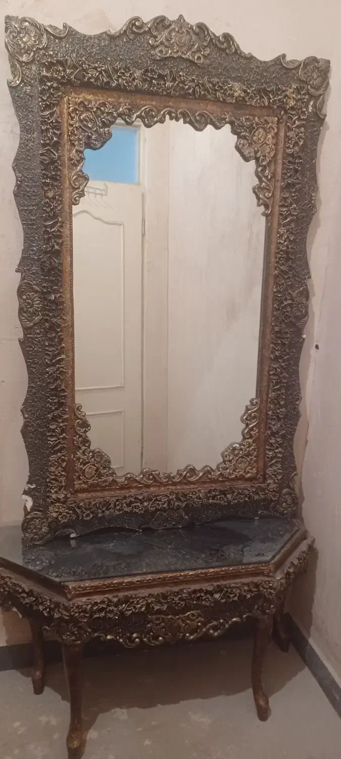 آینه کنسول|مبلمان خانگی و میز عسلی|میاندوآب, |دیوار