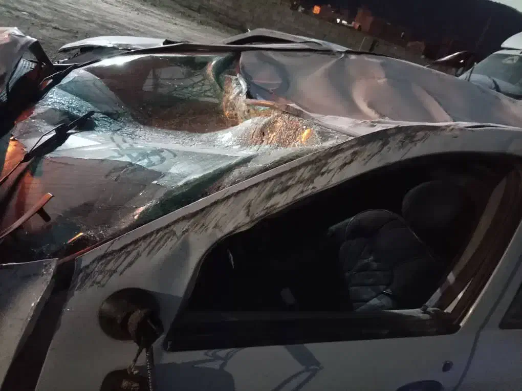 پارس تندر تصادفی مدل ۹۴|خودرو سواری و وانت|نورآباد ممسنی, |دیوار