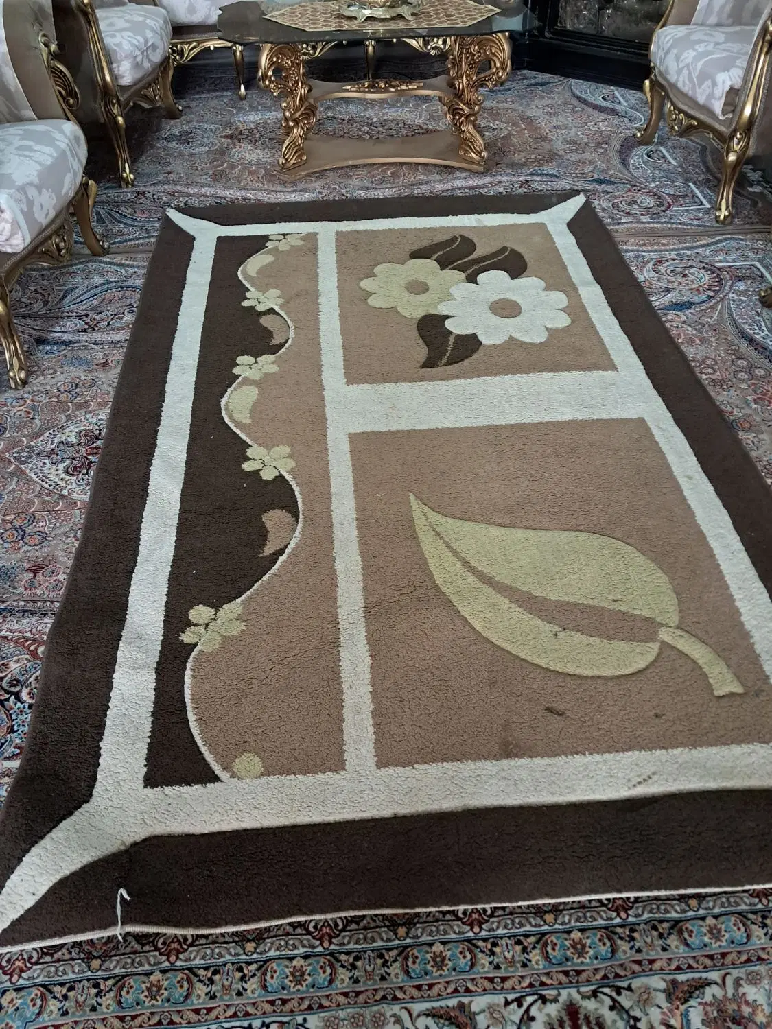 فرش|فرش|باغستان, |دیوار