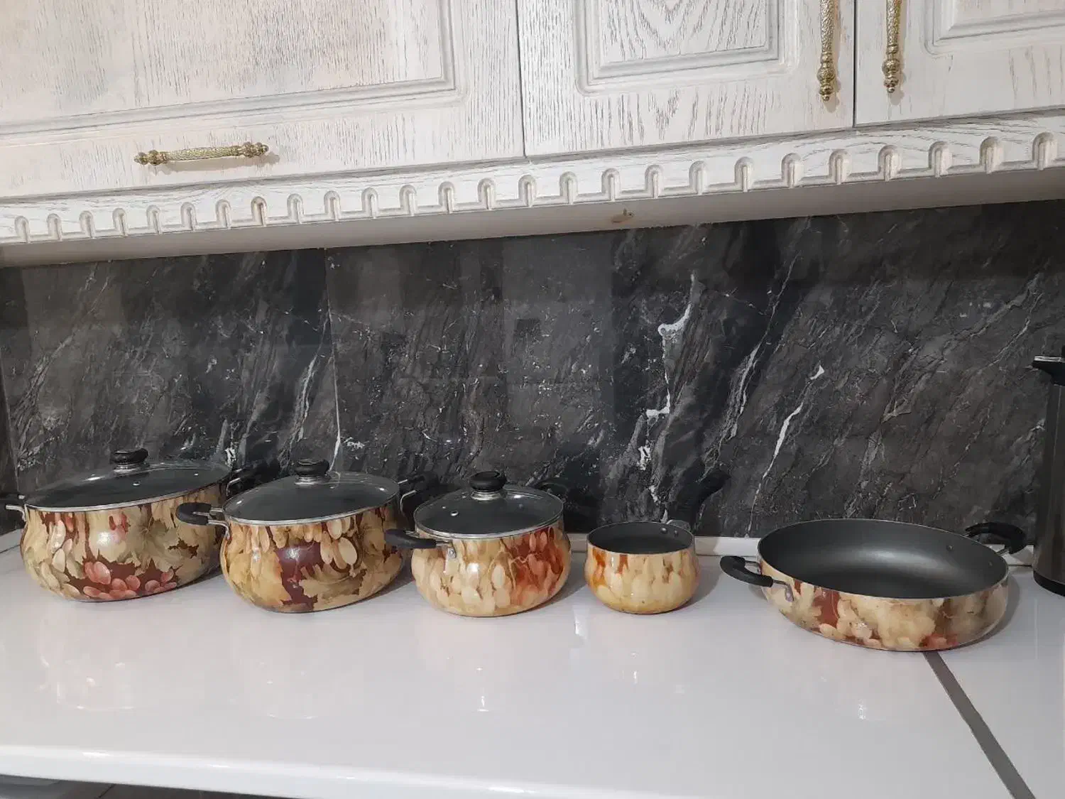 قابلمه ۸ پارچه تفلون|ظروف پخت‌وپز|مشهد, الهیه|دیوار