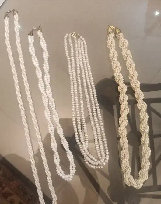 گردنبند مروارید اصل قدیمی|بدلیجات|گرگان, |دیوار