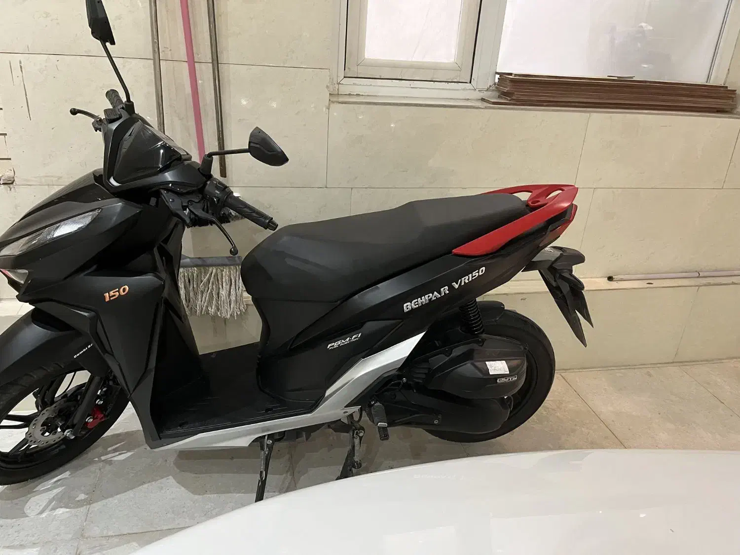 کلیک 150نو در حد صفر|موتورسیکلت|طبس, |دیوار