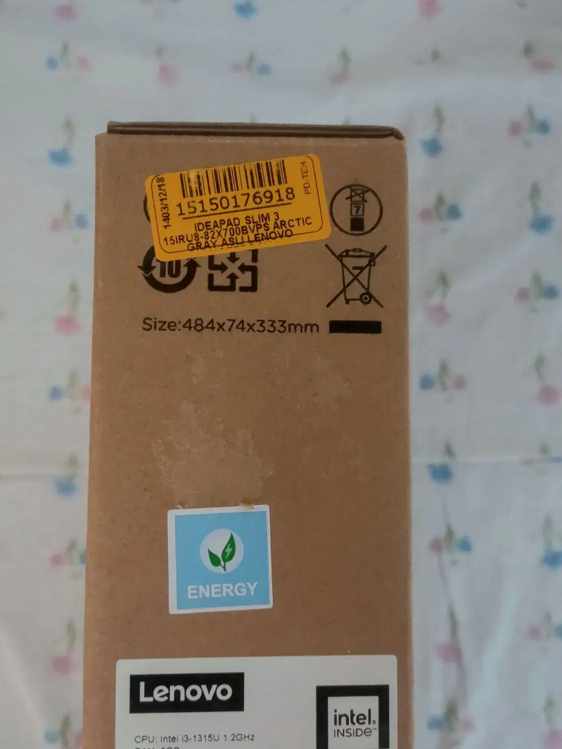 لپتاپ lenovo ideapad slim 3 15IRU8 لپ تاپ|رایانه همراه|مشهد, بلال|دیوار