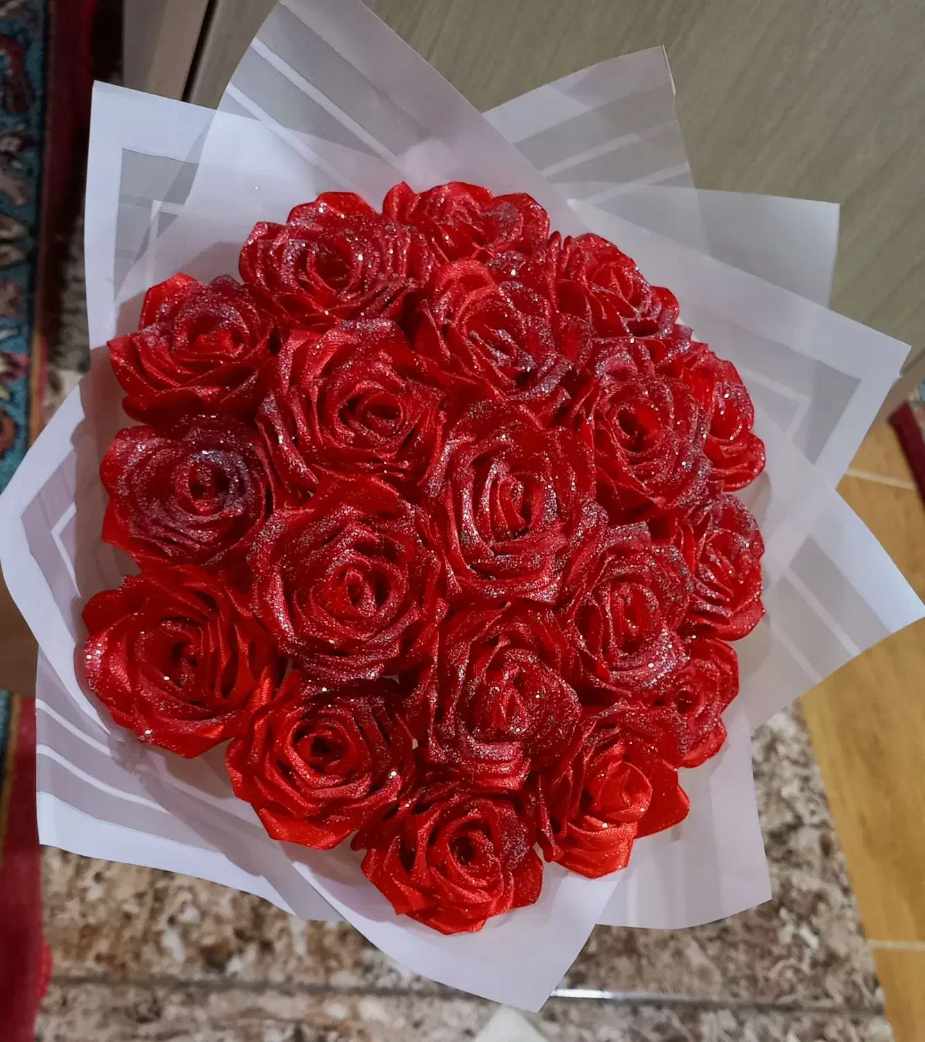 گل ربانی زیبا و خوشگل|گل مصنوعی|یاسوج, |دیوار