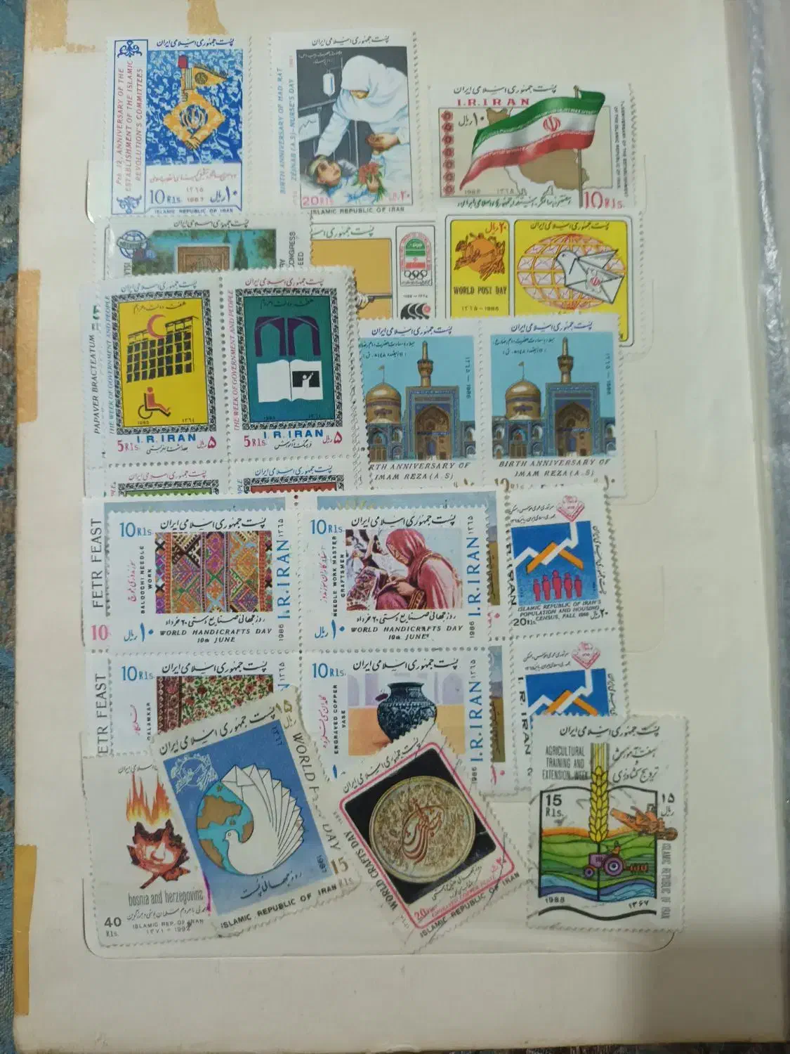 تمبر یادگاری|کلکسیون سکه، تمبر، اسکناس|کرج, حاجی آباد|دیوار