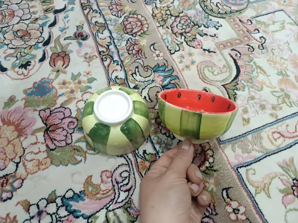 ظروف طرح هندوانه مخصوص شب یلدا|صنایع دستی و سایر لوازم تزئینی|فرخشهر, |دیوار