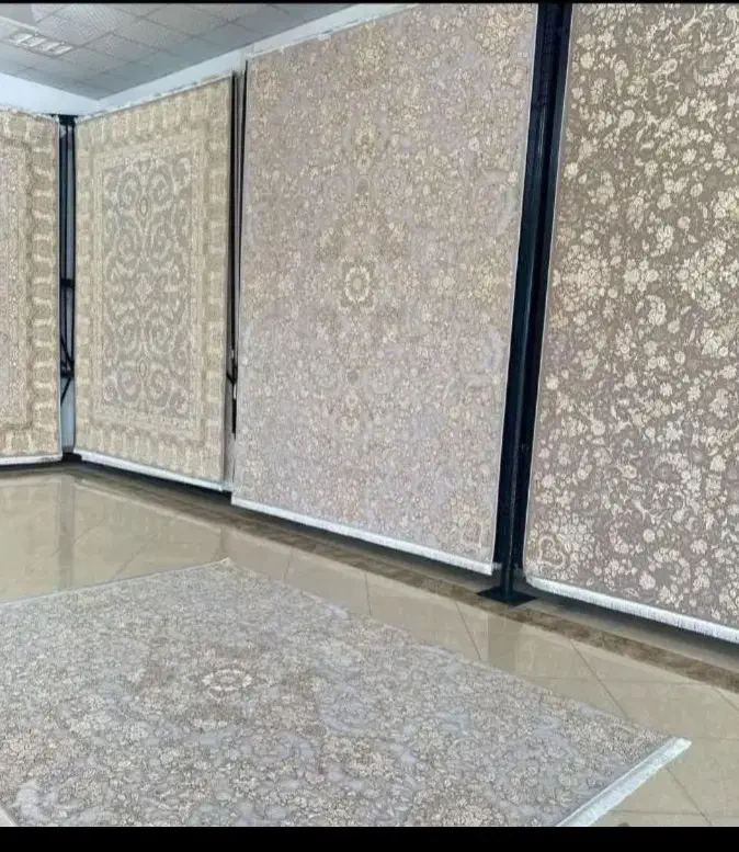 فرش اندیشه ۱۲۰۰ طوسی نقره کوب|فرش|بوشهر, |دیوار