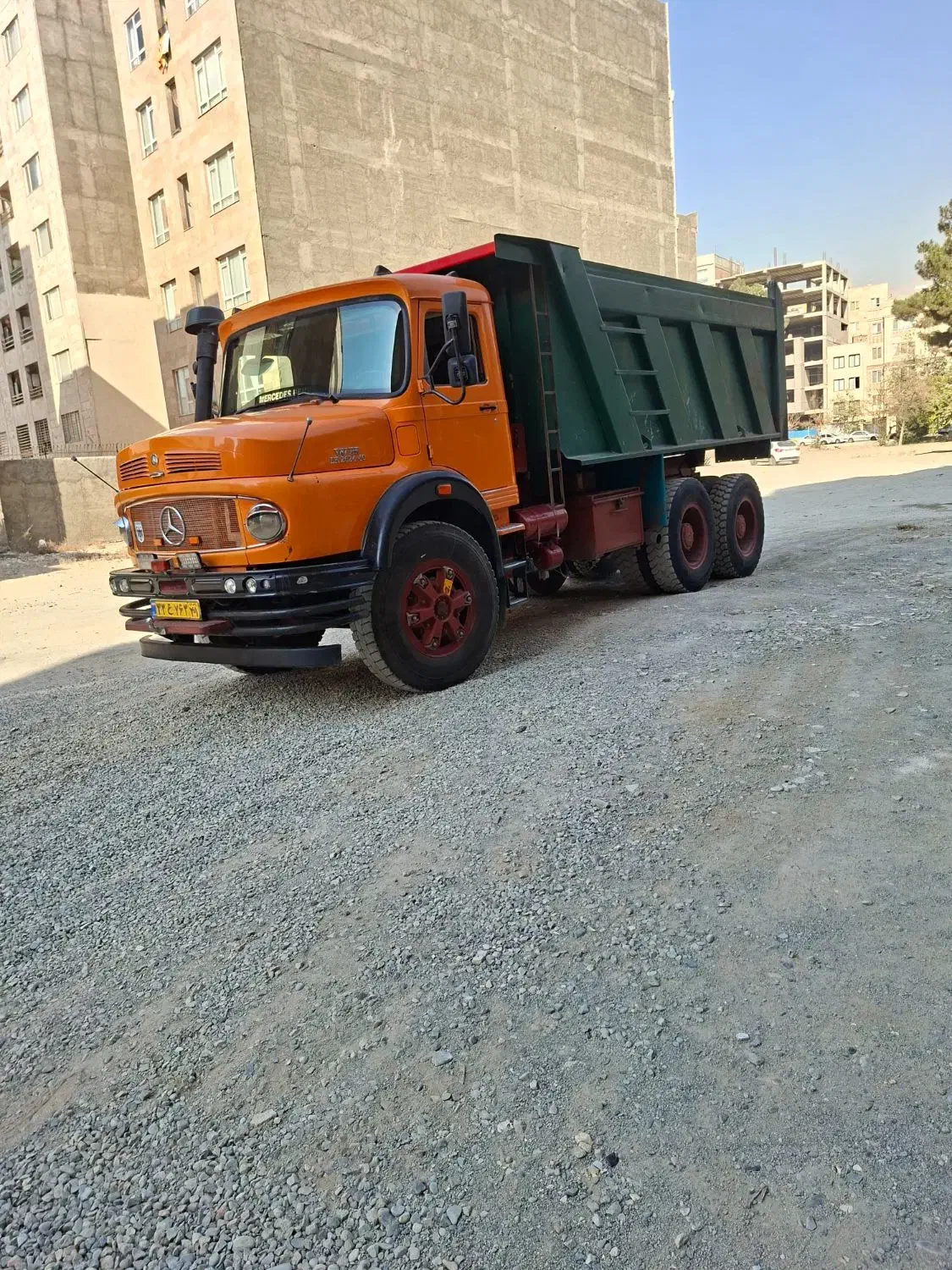 بنز زیر مایلر کمپرسی مدل ۱۴۰۱|خودرو سنگین|گرمدره, |دیوار