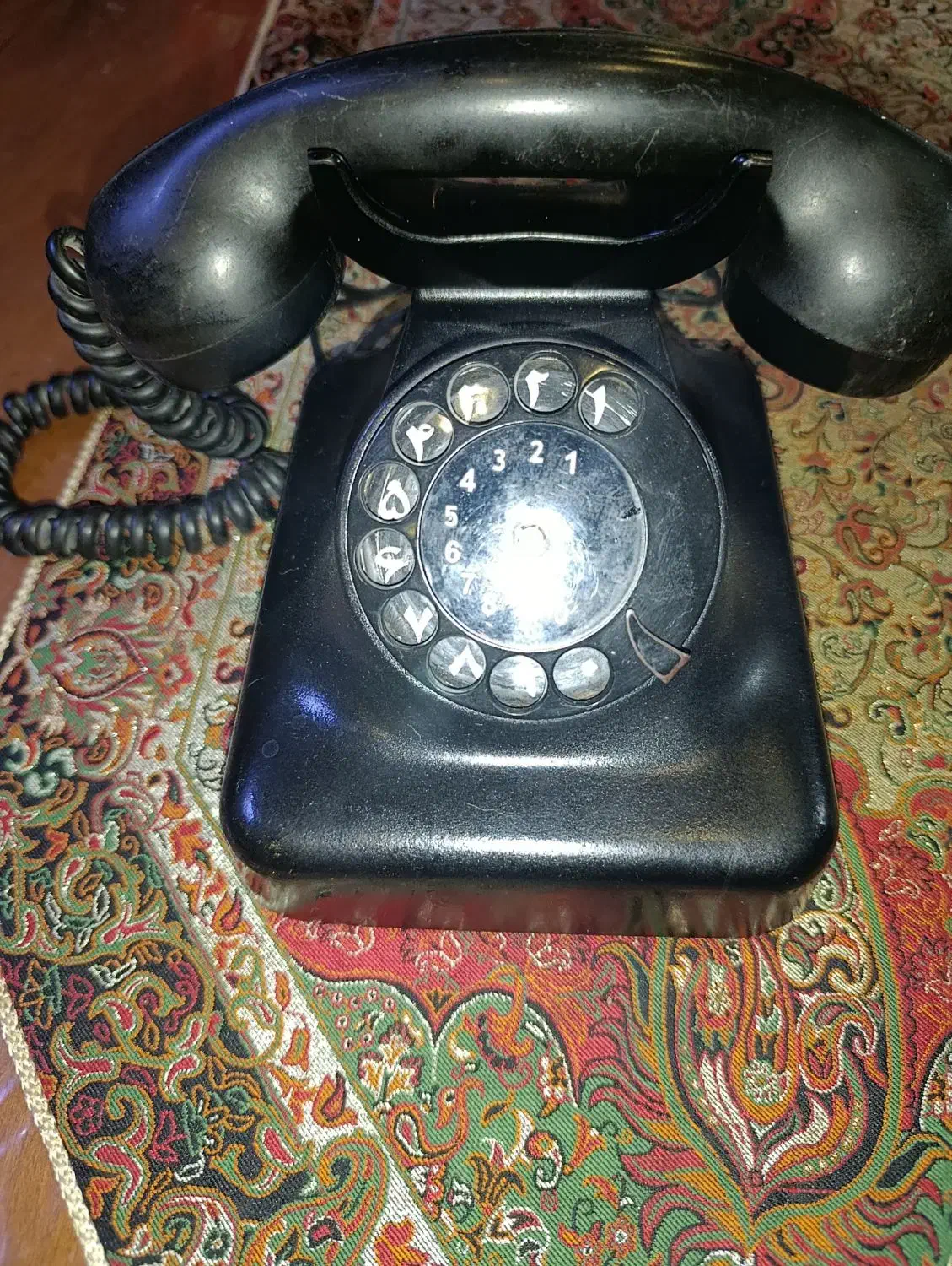 تلفن زیمنس آلمانی آنتیک|کلکسیون اشیاء عتیقه|شیراز, هفت تنان|دیوار