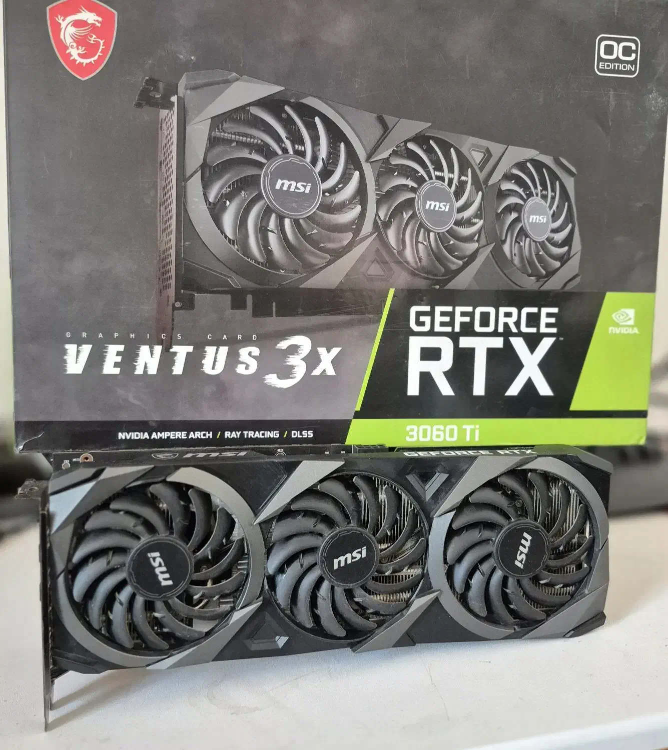 گرافیک RTX 3060ti msi|قطعات و لوازم جانبی رایانه|اهواز, نادری|دیوار