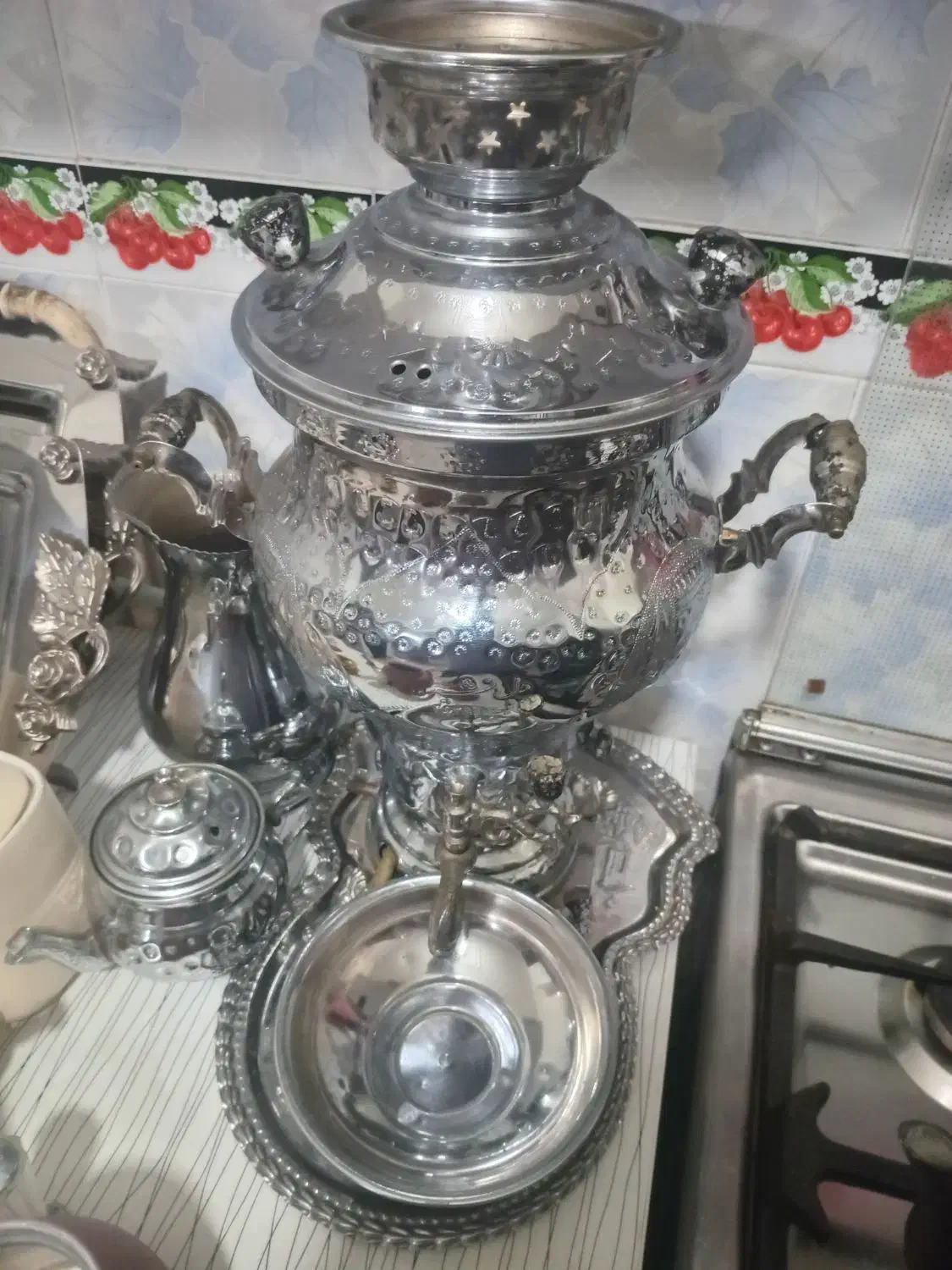 سماورنونو۱۰پیش خریداری شده|سماور، چای‌ساز، قهوه‌ساز|ورامین, ورامین|دیوار