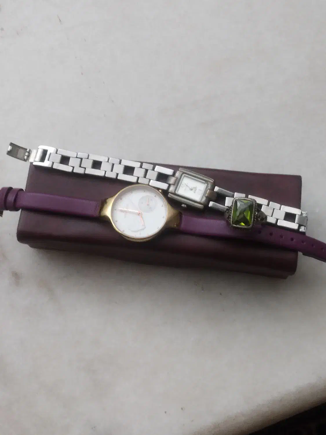 ساعت مچی زنانه بایک انگشتر|ساعت|سمنان, |دیوار