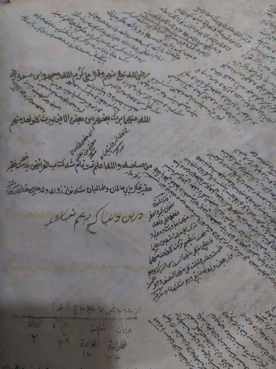 کتاب خطی قدیمی|کتاب و مجله تاریخی|تهران, اقدسیه|دیوار