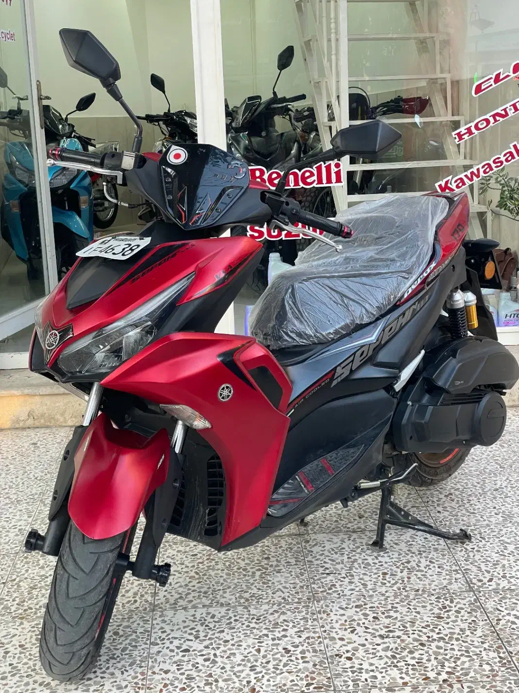 موتور ایروکس nvx170cc در حد خشک|موتورسیکلت|گنبد کاووس, |دیوار