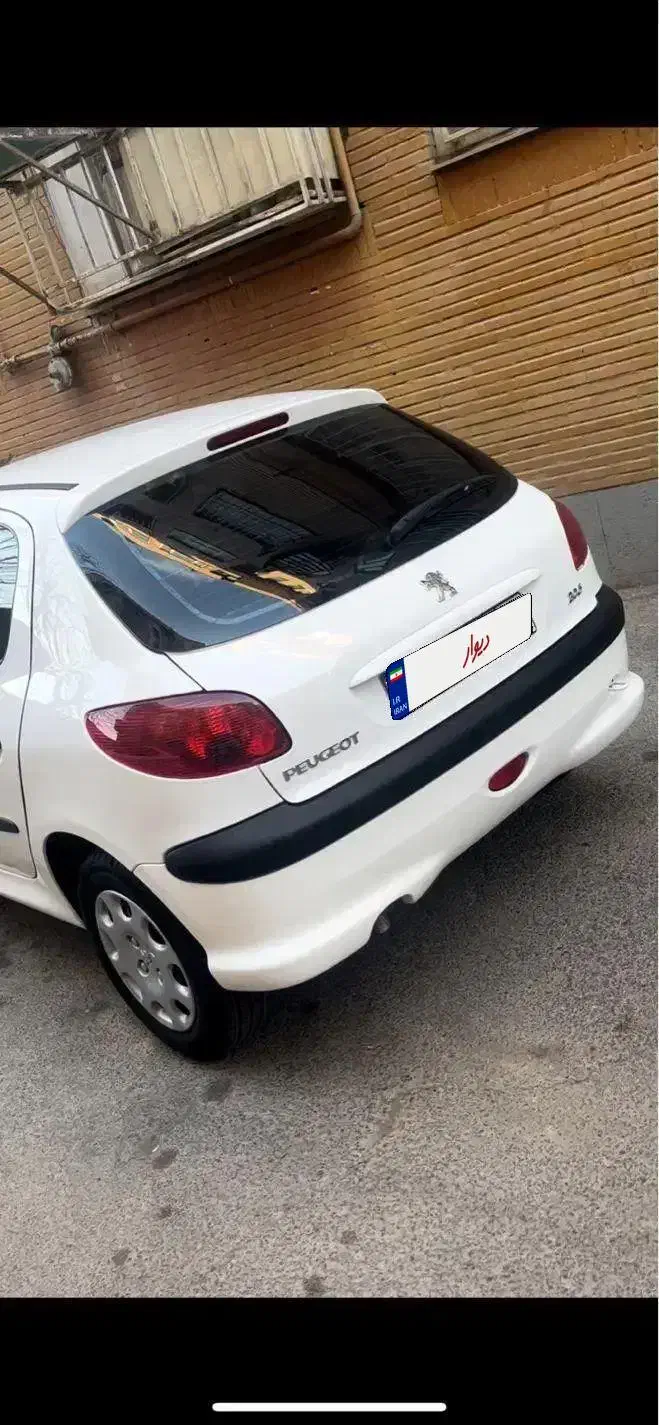 پژو ۲۰۶ تیپ ۲ درحد صفر (اکبند)|خودرو سواری و وانت|ری, علایین|دیوار